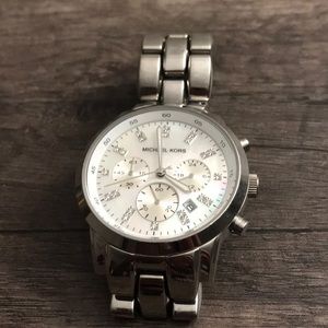 Beautiful Silver Michael Kors Watch
